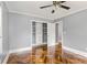 Spacious bedroom featuring hardwood floors, a closet, and neutral-colored walls at 2274 Edgemore Se Dr, Atlanta, GA 30316