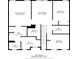 Upstairs floor plan showing the main bedroom, Gathering room, laundry, and bathrooms at 100 Grove View Rd, Woodstock, GA 30189