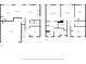 Comprehensive layout of the first and second floors showing the different rooms at 100 Grove View Rd, Woodstock, GA 30189