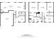 Detailed floor plans depicting the layouts of the first and second stories at 100 Grove View Rd, Woodstock, GA 30189