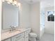 Bathroom featuring a bathtub and shower combination with vanity and mirror at 490 Mount Paran Rd, Atlanta, GA 30327