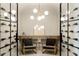 Wine room featuring an ornate wine rack, decor and tile floors at 490 Mount Paran Rd, Atlanta, GA 30327
