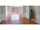 Hardwood floors and neutral decor compliment the dining area at 1076 Plantation Se Blvd, Conyers, GA 30094