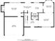 Detailed first-floor plan highlighting the kitchen, Gathering room, dining room, and garage layout at 1076 Plantation Se Blvd, Conyers, GA 30094