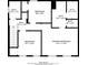 Upstairs floor plan featuring bedrooms, bathrooms, a walk-in closet, and total square footage at 1076 Plantation Se Blvd, Conyers, GA 30094