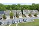 Attractive neighborhood showcasing well-maintained homes with manicured lawns and private driveways at 4625 Cold Spring Court, Cumming, GA 30041