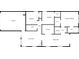 Clear architectural floor plan showing the arrangement of the house with labeled rooms at 3531 Brookstone Way, Union City, GA 30291