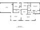 Detailed floor plan showcases layout with bedrooms, living room, kitchen, garage, and other rooms at 3531 Brookstone Way, Union City, GA 30291