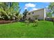 A lush backyard features green grass, and a two-story home at 5010 Foxberry Ln, Roswell, GA 30075