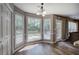 Eat-in dining area with ample windows and natural light at 3186 Sail Winds Nw Dr, Acworth, GA 30101