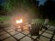 Cozy outdoor fire pit area with Adirondack chairs for evening gatherings at 3525 Brynhurst Dr, Cumming, GA 30028
