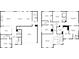 Two story floor plan featuring a living area, kitchen, office, bedrooms, and bathrooms at 3525 Brynhurst Dr, Cumming, GA 30028