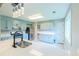 Bright kitchen features shaker cabinets, stainless appliances, and quartz countertops at 1451 Brays Mill Trce, Lawrenceville, GA 30044