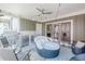 Covered patio with a full kitchen and large comfortable seating at 976 Memorial Se Walk, Atlanta, GA 30316