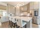 Spacious kitchen featuring an island with seating and modern appliances at 976 Memorial Se Walk, Atlanta, GA 30316