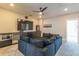 The living room features a large sectional and a built-in entertainment center at 976 Memorial Se Walk, Atlanta, GA 30316