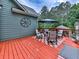 Outdoor deck featuring a seating area, perfect for entertaining or relaxing at 302 Gilmer Ct, Canton, GA 30115