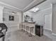 The living room features a bar area with seating for three and a mini fridge at 302 Gilmer Ct, Canton, GA 30115