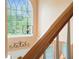 Spacious foyer features large window and natural light at 5070 Saddle Bridge Ln, Alpharetta, GA 30022