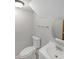 This is a half bathroom with a neutral color scheme at 1038 Seven Springs Cir, Marietta, GA 30068