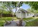 Backyard features a fire pit area, wood chairs, and a well-maintained grassy yard at 94 Glenn Se St, Atlanta, GA 30312