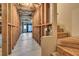 Unfinished basement with exposed framing, providing ample space for customization at 1584 Heartland Path, Hoschton, GA 30548