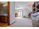 Bedroom leading to a closet with a dresser and natural light, offering ample storage at 6980 Lamplighter Ln, Winston, GA 30187