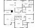 Second floor plan featuring the primary bedroom suite, laundry, and loft areas at 317 Basel Way, Hampton, GA 30228
