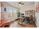 Cozy home office featuring natural light and built-in shelving at 317 Basel Way, Hampton, GA 30228