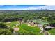 Scenic view of well-maintained ball fields and a lush tree line and the city's skyline beyond at 3820 Roswell Ne Rd # 705, Atlanta, GA 30342
