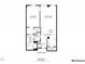 Detailed floor plan showcasing the layout of a 900 sqft apartment at 3820 Roswell Ne Rd # 705, Atlanta, GA 30342