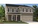 Charming two-story home with a two-car garage and a welcoming front porch at 2105 Boxwood Se Cir, Conyers, GA 30094