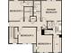 Second floor plan features four bedrooms, two baths, a laundry, and linen closet at 2105 Boxwood Se Cir, Conyers, GA 30094