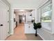 Open kitchen view with white cabinets and modern finishes, creating an inviting atmosphere at 4742 West Dr, Forest Park, GA 30297
