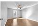 Bright bedroom with hardwood floors and natural light at 6851 Ne Roswell Rd # C4, Atlanta, GA 30328