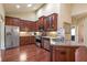 Modern kitchen with stainless steel appliances, granite countertops, and ample cabinet space at 2703 Brookhavenrun Cir, Duluth, GA 30097