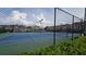 Well-maintained tennis courts surrounded by a secure fence, perfect for recreational play at 3456 Sardis Bend Dr, Buford, GA 30519