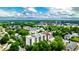 Scenic aerial view of the property surrounded by lush greenery and offering a peaceful urban setting at 525 Parkway Dr # 218, Atlanta, GA 30354