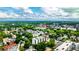 Expansive aerial view showcasing the property's location with skyline views and lush greenery at 525 Parkway Dr # 218, Atlanta, GA 30354