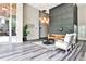 Modern lobby with stylish seating, unique lighting, and contemporary decor for a welcoming atmosphere at 525 Parkway Dr # 218, Atlanta, GA 30354