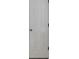 This interior door has a six-panel design and brass hardware at 4181 Singing Post Ne Ln, Roswell, GA 30075