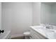 Bathroom features a large mirror and sink at 4966 Villager Ln, Stone Mountain, GA 30083