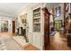 Elegant living room featuring fireplace and built in shelving in a traditional style at 3863 Streamside Se Dr, Marietta, GA 30067
