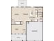 Open-concept first floor layout showcasing kitchen, dining, Gathering and flex spaces with a convenient mud room and pantry at 2101 Boxwood Circle Se, Conyers, GA 30094