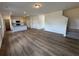 Expansive living area flowing seamlessly into a modern kitchen with sleek finishes at 2101 Boxwood Circle Se, Conyers, GA 30094