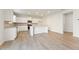 A modern kitchen featuring white cabinets, stainless appliances, and hardwood floors at 4028 Trimrose Ct, Atlanta, GA 30349