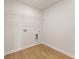 Laundry room features vinyl floor and wire shelving at 4028 Trimrose Ct, Atlanta, GA 30349