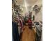 Spacious walk-in closet features plenty of shelving for optimal storage and organization at 3777 Peachtree Ne Rd # 412, Brookhaven, GA 30319