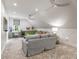 Attic room featuring a comfortable couch and a desk space at 4823 Layfield Dr, Atlanta, GA 30338