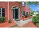 Elegant brick home with a welcoming front entrance and manicured landscaping at 602 Jules Crest Ct, Lawrenceville, GA 30045